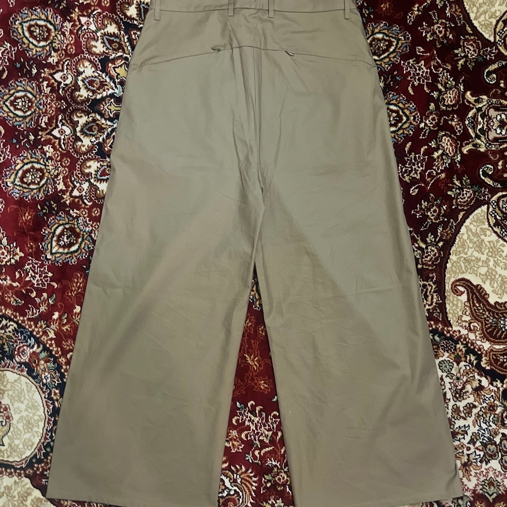 Wide Leg Khaki Pants